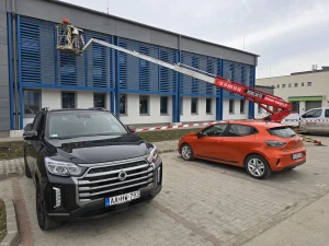 emelőkosaras utánfutó Denka Lift DL-18